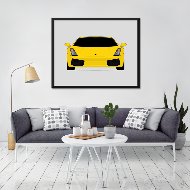 Lamborghini Gallardo (2003-2008) Poster