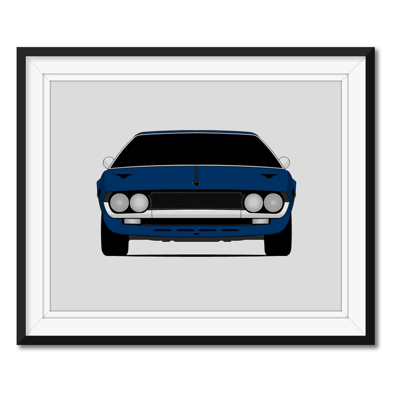 Lamborghini Espada (1968-1978) Poster