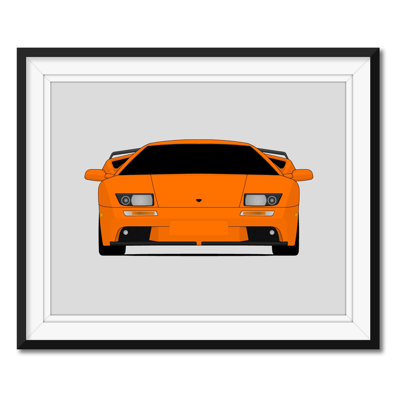 Lamborghini Diablo (1999-2001) Poster