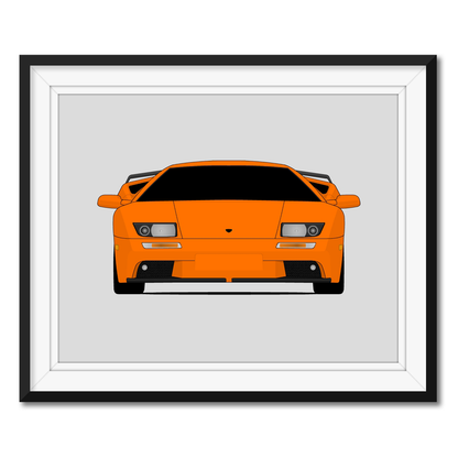 Lamborghini Diablo (1999-2001) Poster