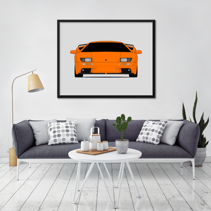 Lamborghini Diablo (1999-2001) Poster