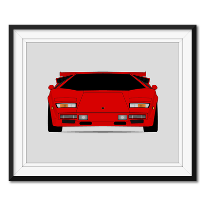 Lamborghini Countach (1978-1988) Poster