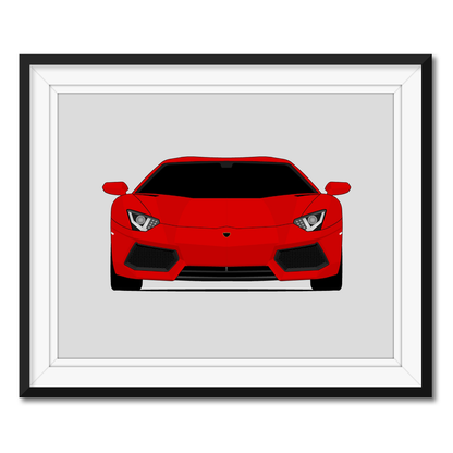 Lamborghini Aventador (2011-2016) Poster