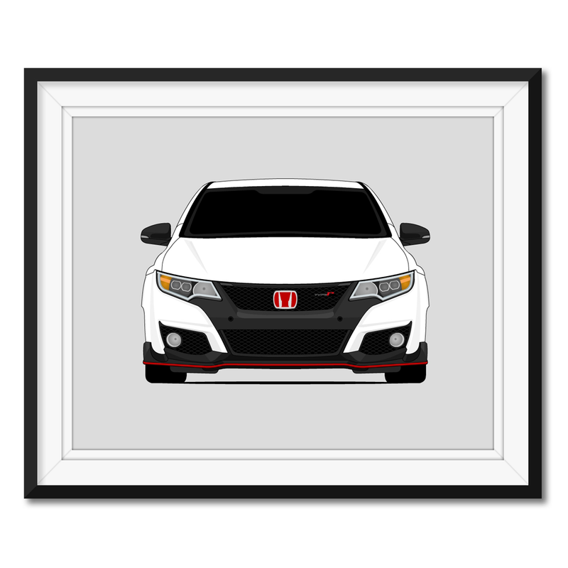 Honda Civic Type R FK2 (2015-2017) Gen 5 Poster