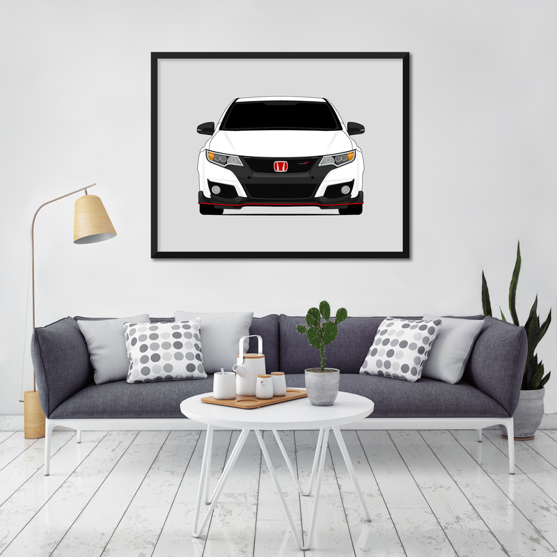Honda Civic Type R FK2 (2015-2017) Gen 5 Poster
