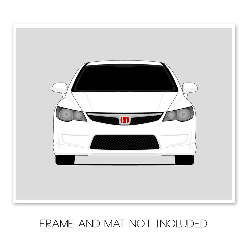 Honda Civic Type R FD2 (2007-2011) Gen 3 Poster