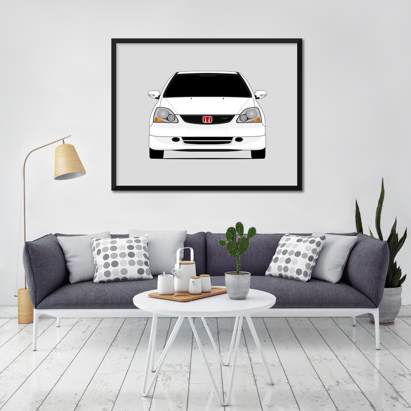 Honda Civic Type R EP3 (2001-2005) Gen 2 Poster