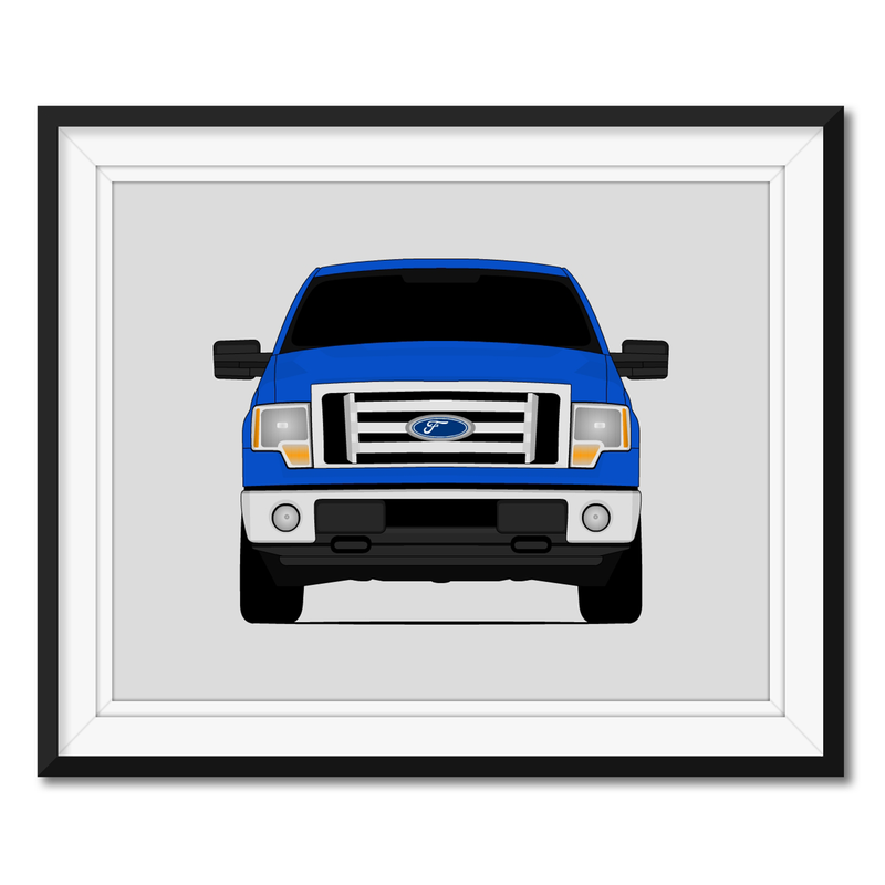 Ford F-150 (2009-2014) 12th Generation Poster