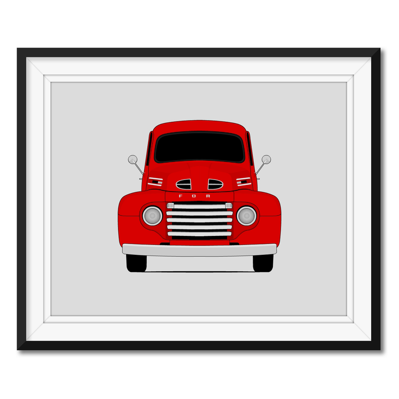 Ford F-1 (1948-1950) 1st Generation Poster