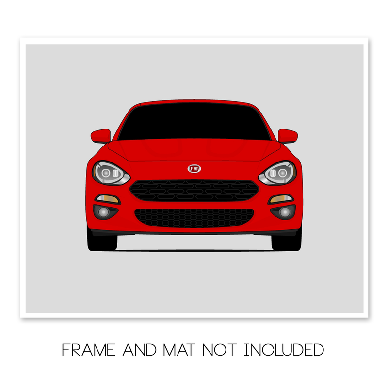 Fiat 124 Spider (2017-2020) Poster