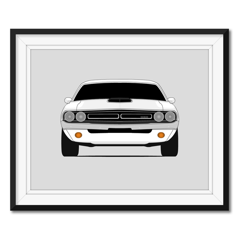 Dodge Challenger (1971) Gen 1 Poster