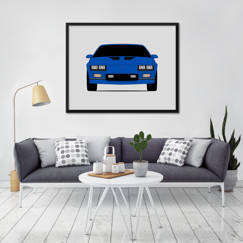 Chevy Camaro IROC-Z (1985-1992) Gen 3 Poster