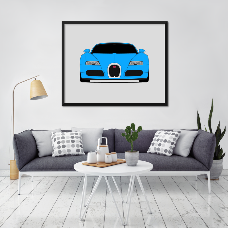 Bugatti Veyron (2005-2011) Poster