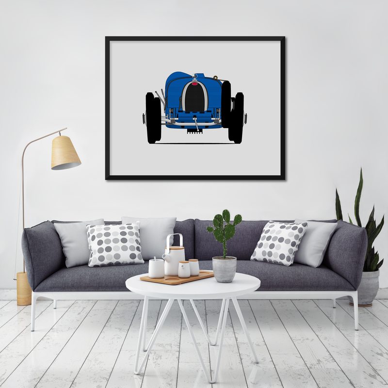Bugatti Type 35 (1924-1930) Poster