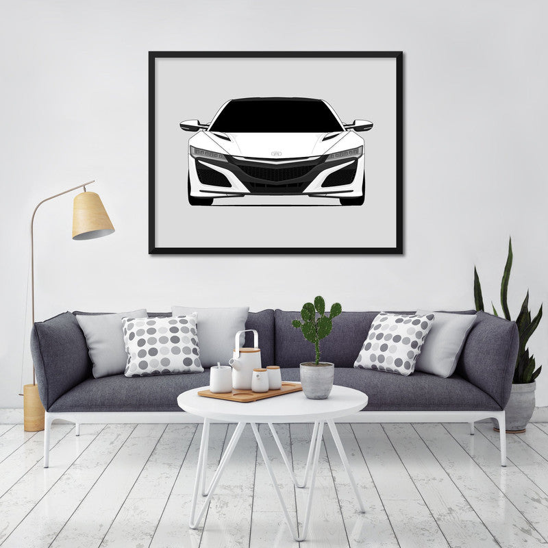 Honda NSX NC1 (2016-2021) Poster