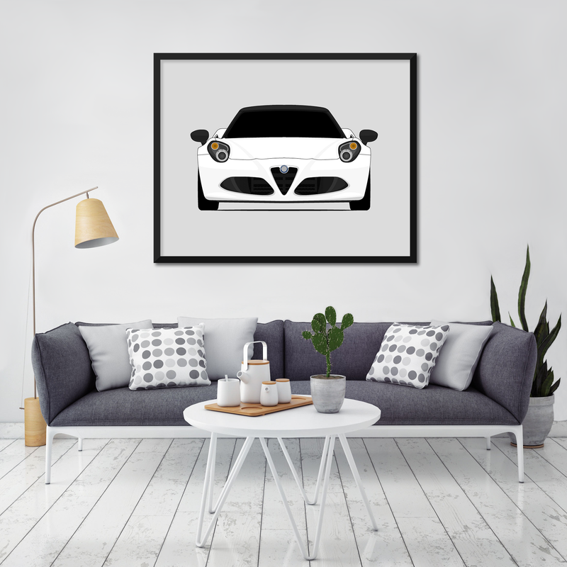 Alfa Romeo 4C (2013-2020) Poster