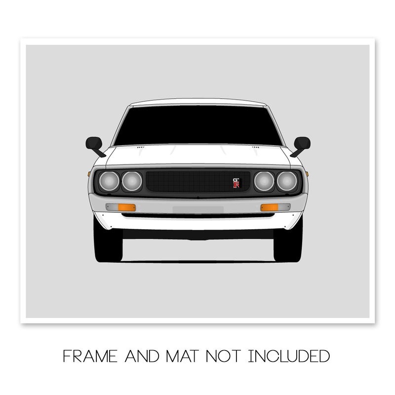 Nissan Skyline GT-R KPGC110 1973 Poster
