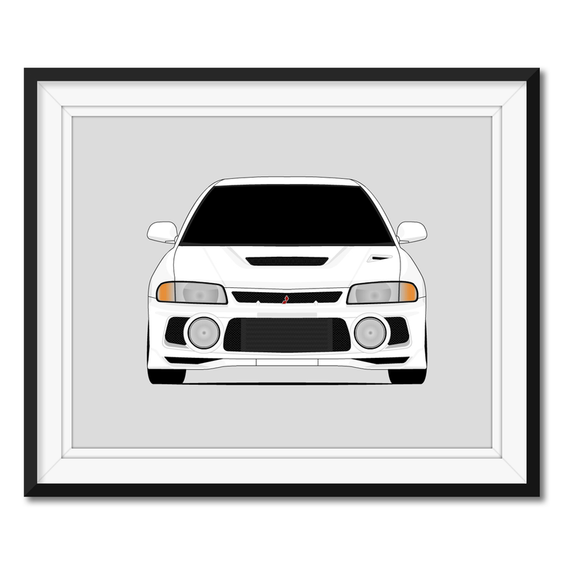 Mitsubishi Lancer Evolution IV CN9A (1996-1998) Poster