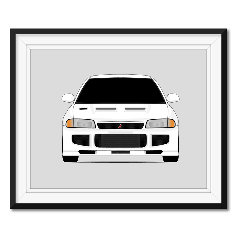 Mitsubishi Lancer Evolution III CE9A (1995-1996) Poster