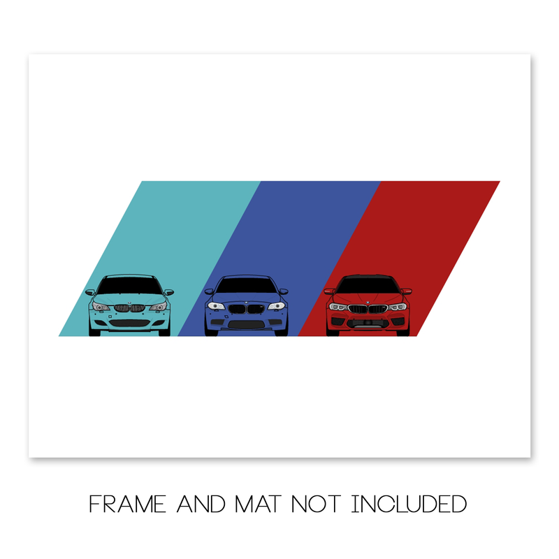 BMW M5 E60 F10 F90 M Power Generations