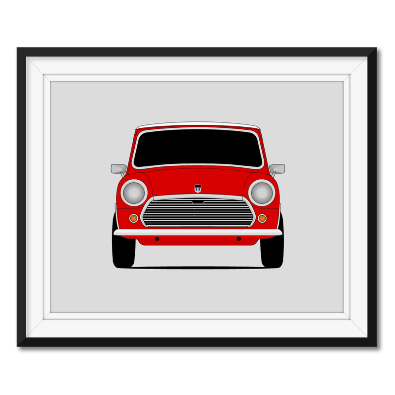 Mini (BMC) Cooper Mark II - V (1967-1990) Poster