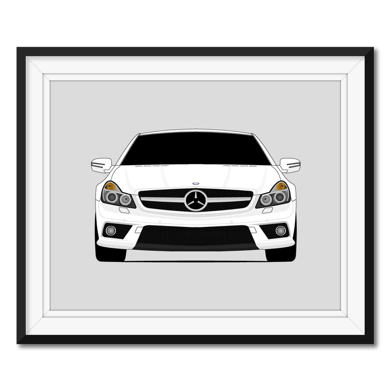 Mercedes-Benz SL63 R230 (2008-2011) Poster
