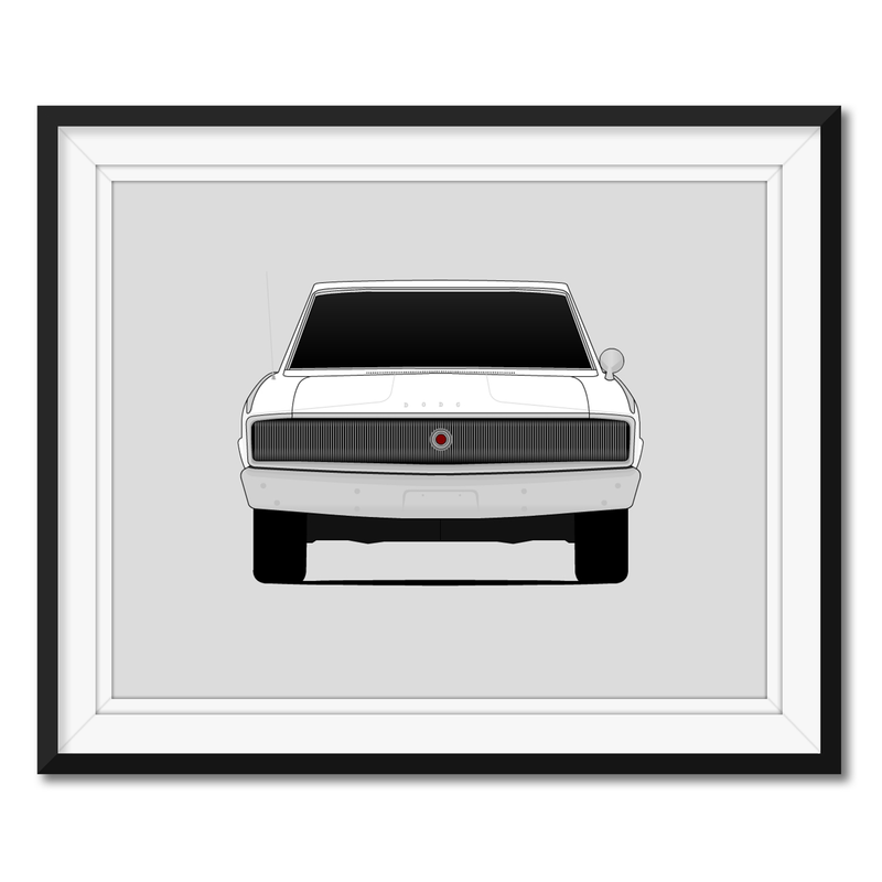 Dodge Charger (1966-1967) Gen 1 Poster