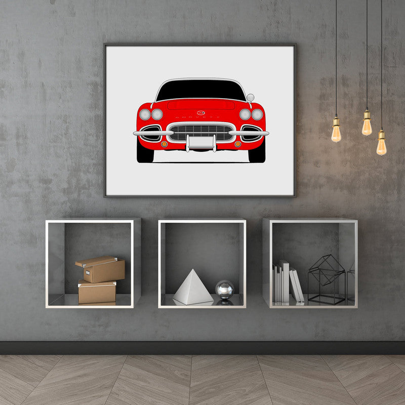 Chevy Corvette C1 (1958-1962) Poster