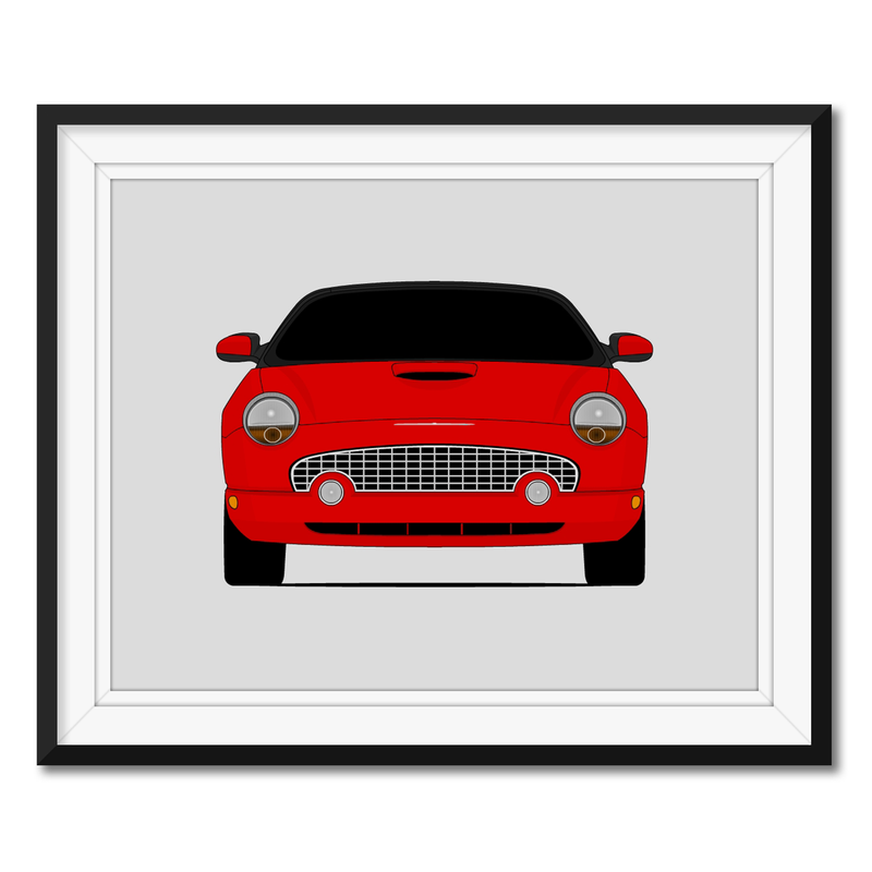 Ford Thunderbird (2002-2005) Poster