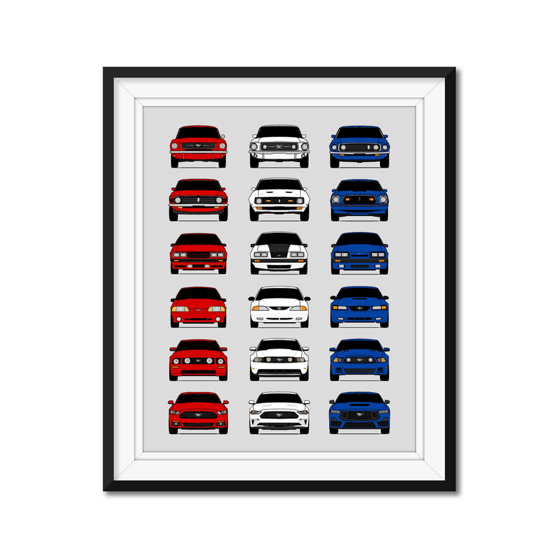Ford Mustang Generations