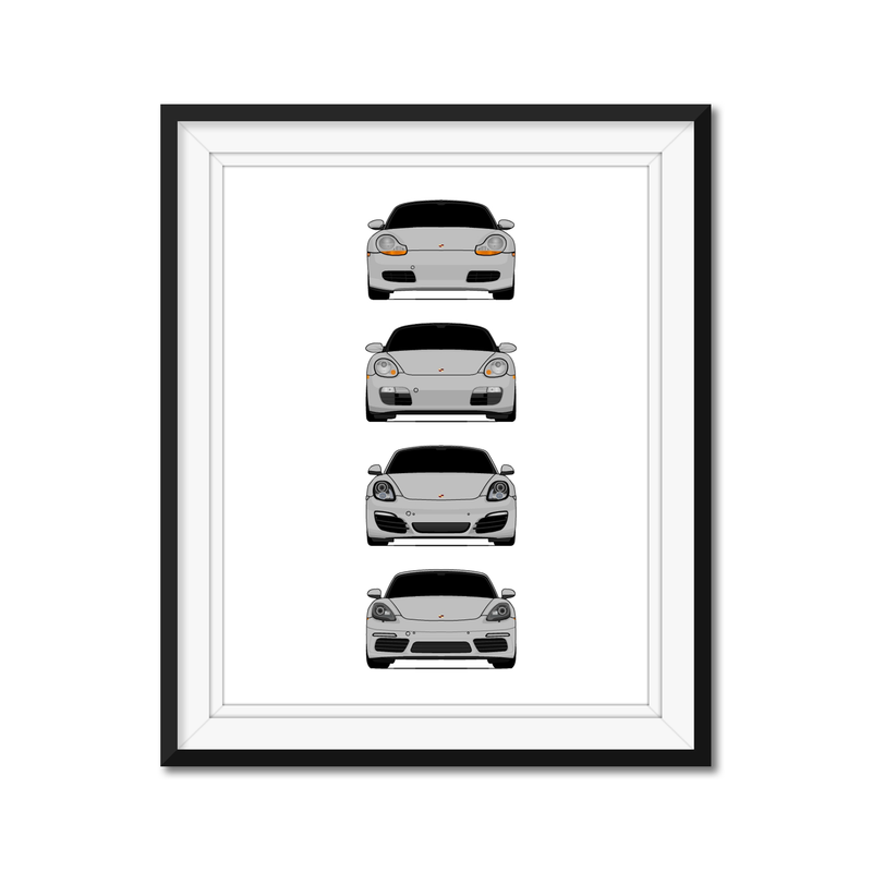 Porsche Boxster Generations