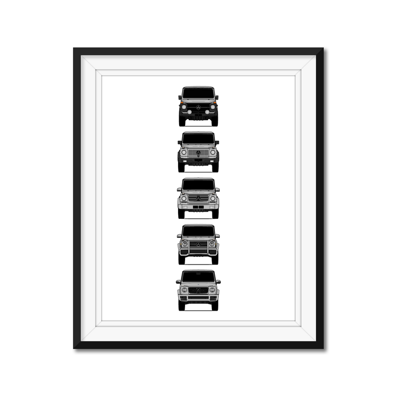 Mercedes-Benz G-Class Generations