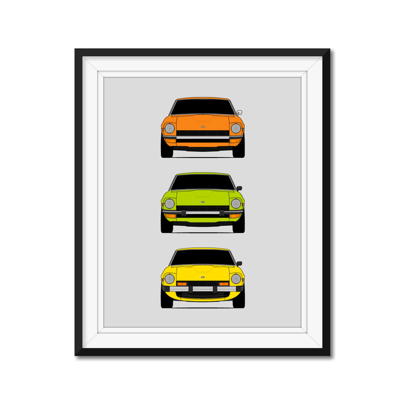 Datsun 240Z 260Z 280Z Generations (Nissan Fairlady Z)