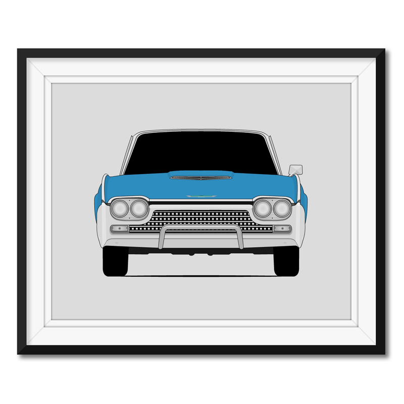 Ford Thunderbird (1961-1963) Poster