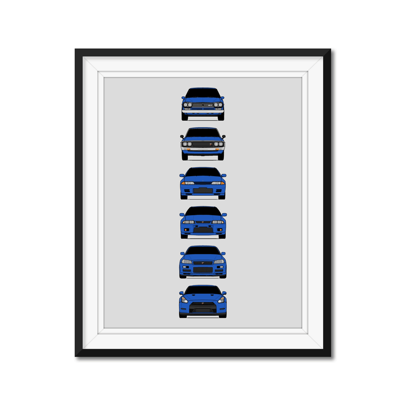 Nissan Skyline GT-R Generations