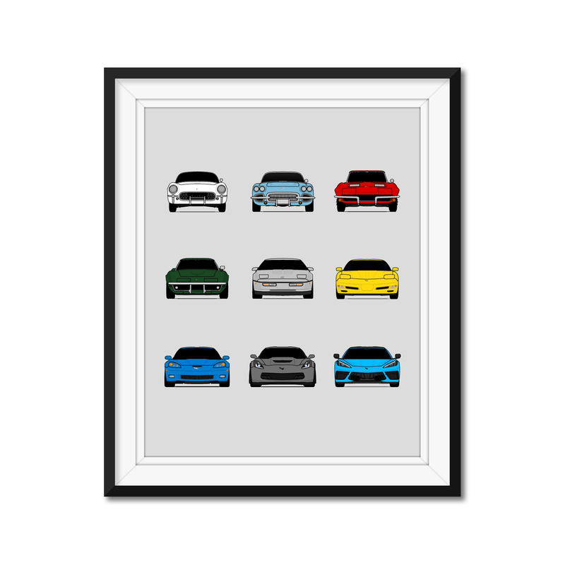 Chevy Corvette Generations