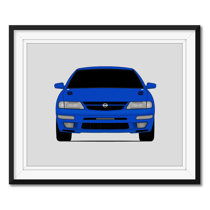 Nissan Maxima A32 (1994-1999) 4th Generation From the Fast and the Furious Poster