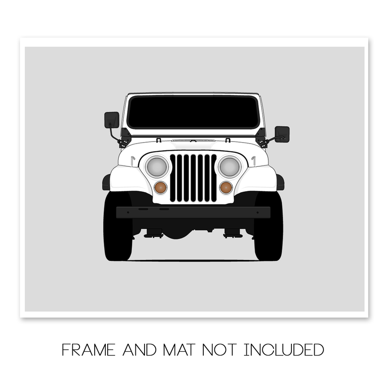 Jeep CJ (Civilian Jeep) (1976-1986) Poster