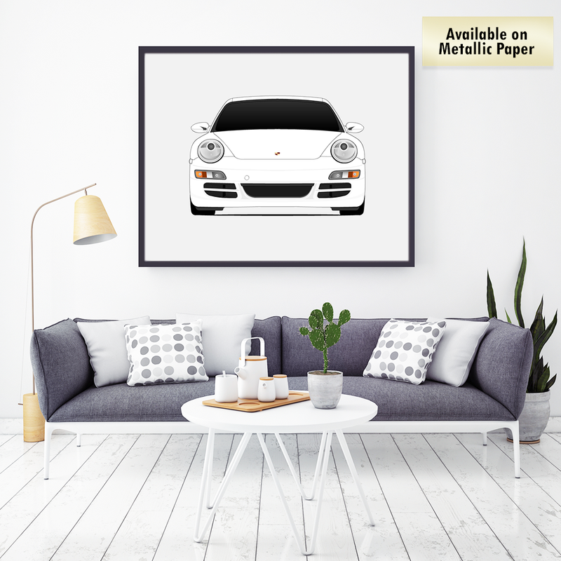 Porsche 911 Carrera (2005-2008) 997.1 Poster