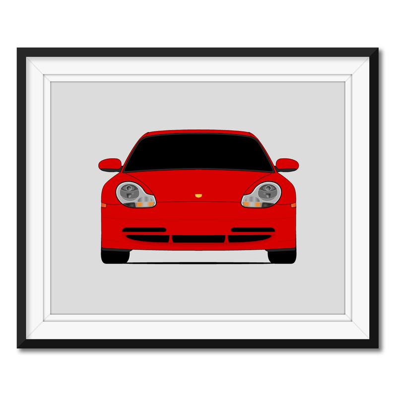 Porsche 911 (1999-2001) 996 Poster