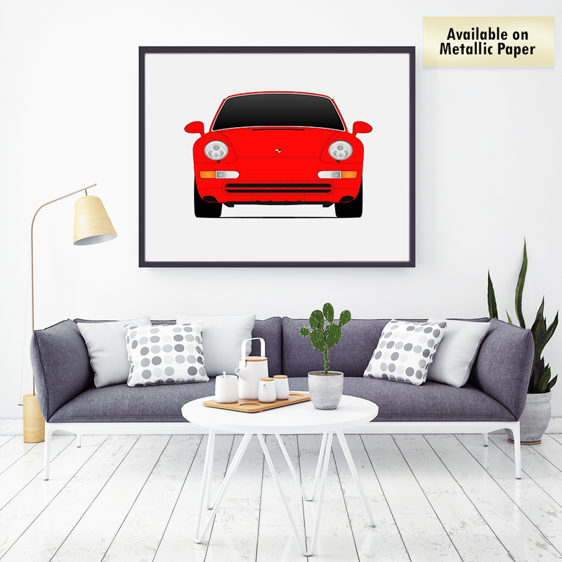 Porsche 911 993 (1994-1998) Poster