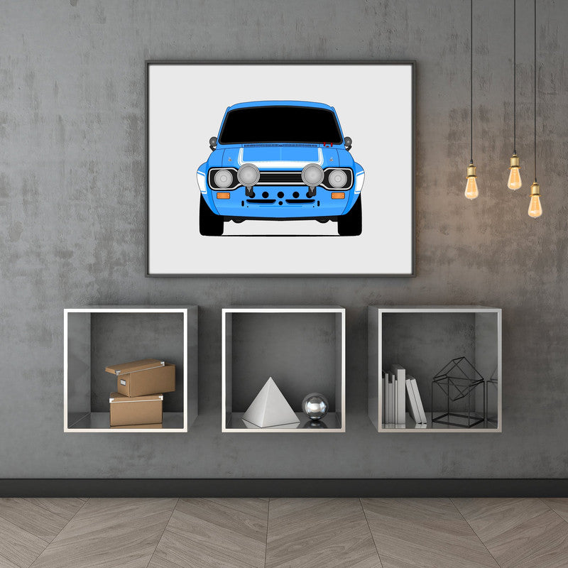 Ford Escort MK1 RS1600 (1967-1975) from Fast & Furious 6 Poster