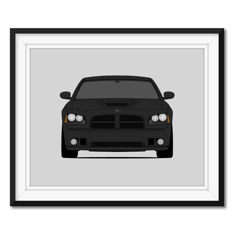 Dodge Charger SRT8 (2006-2010) Gen 6 from the Fast Five Poster