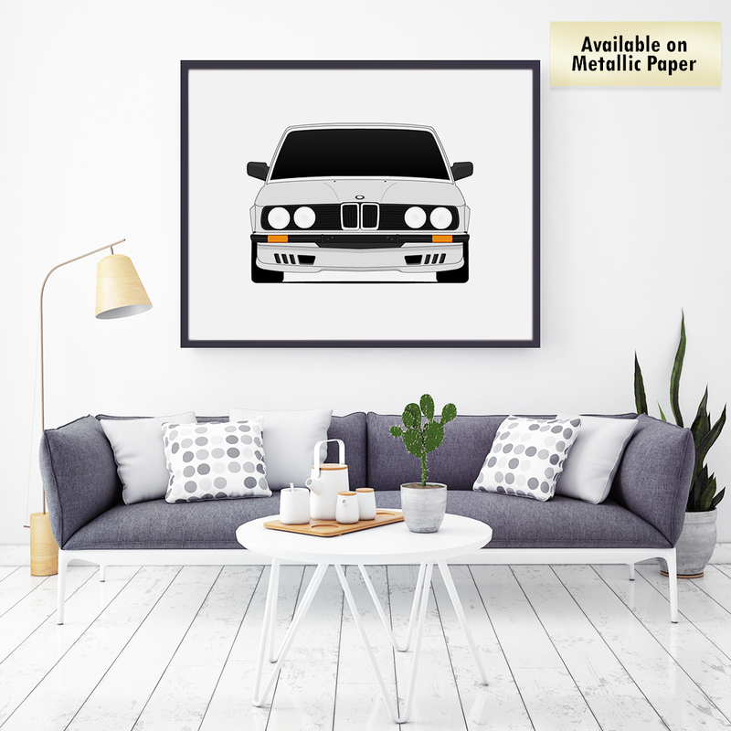 BMW 5 Series with Pfeba Body Kit E28  (1981-1998) Poster