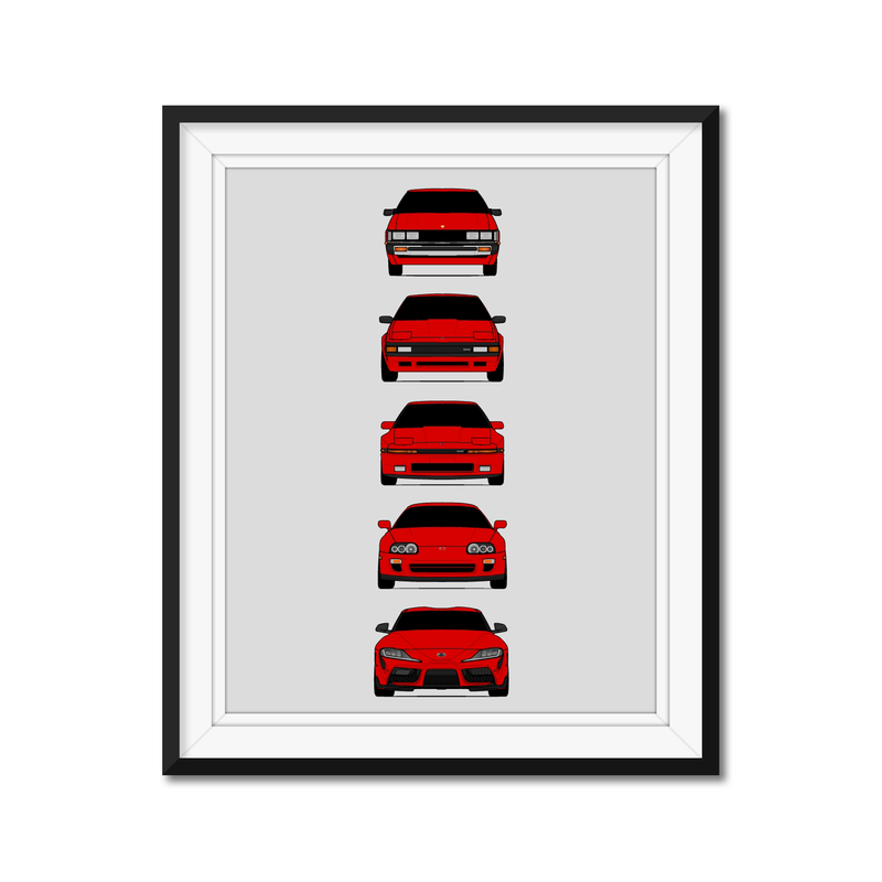 Toyota Supra Generations