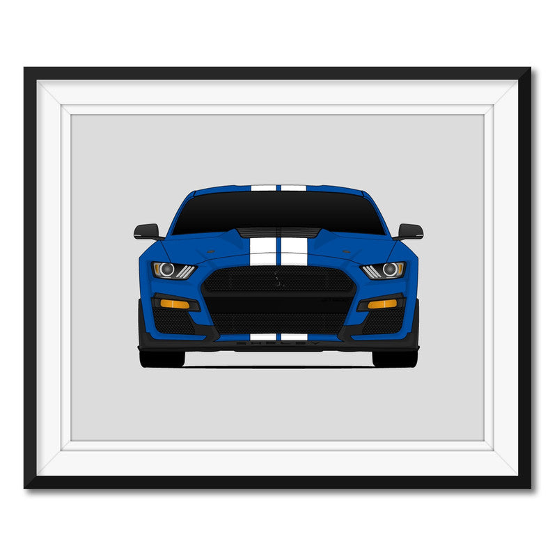 Ford Mustang Shelby GT500 (2020-2022) S550 Poster