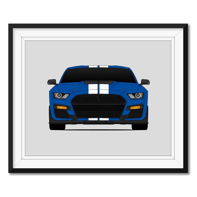 Ford Mustang Shelby GT500 (2020-Present) S550 Poster