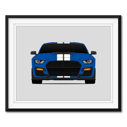 Ford Mustang Shelby GT500 (2020-Present) S550 Poster