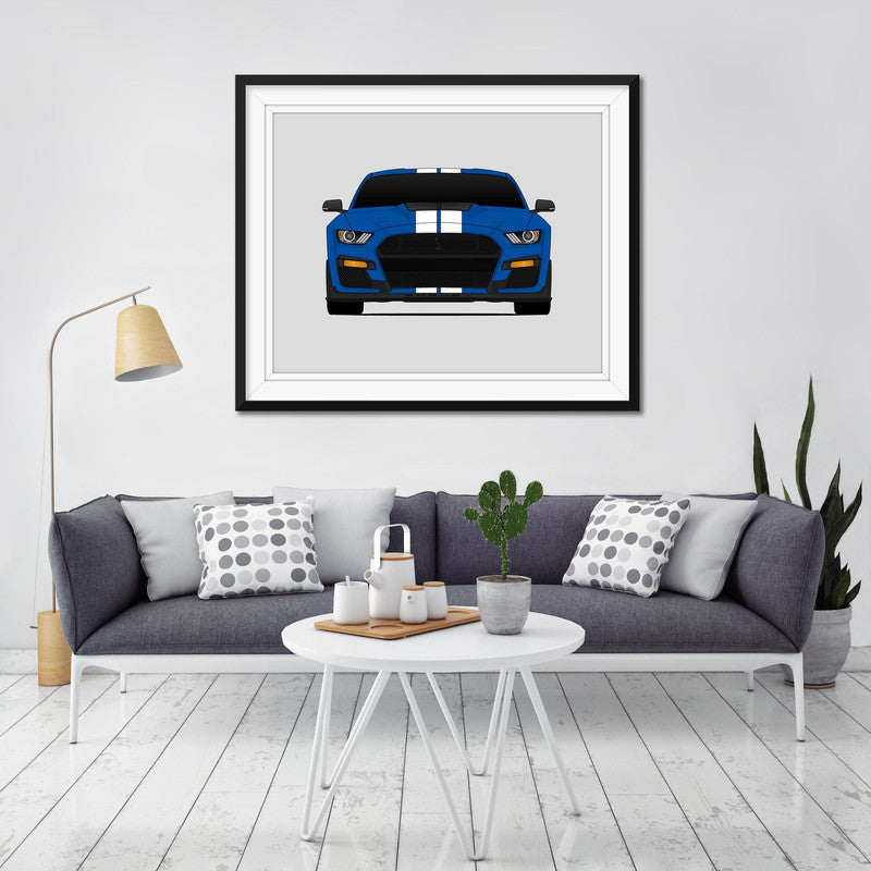 Ford Mustang Shelby GT500 S550 (2020-Present) Poster