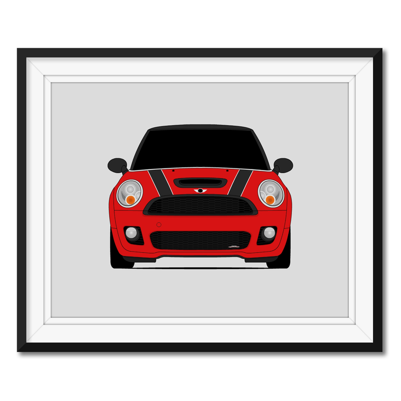 Mini Cooper R56 JCW (2009-2014) 2nd Generation Poster